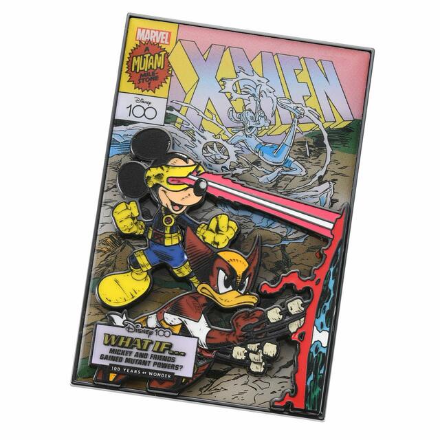マーベル ミッキー、ドナルド、グーフィー ピンバッジ X-MEN Disney100 special MARVEL comic cover series 2,090円