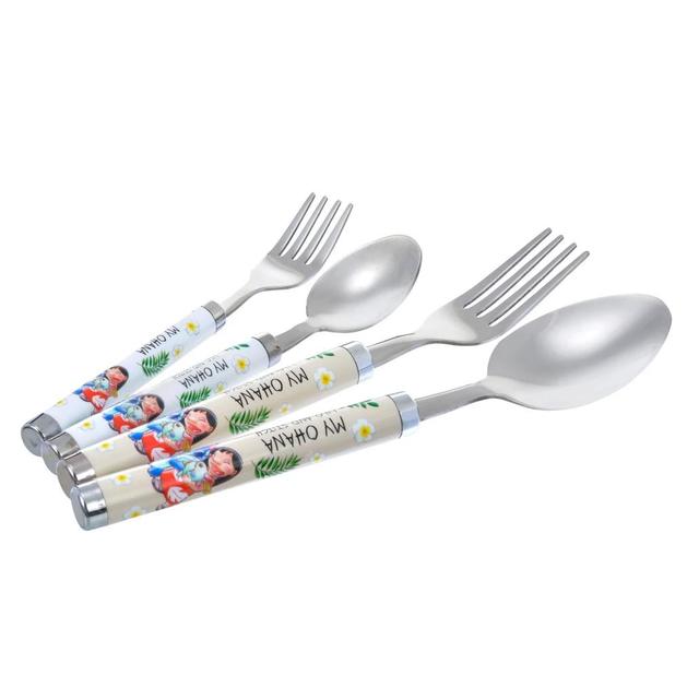 リロ、スティッチ、スクランプ カトラリーセット STITCH 20 YEARS 1,980円