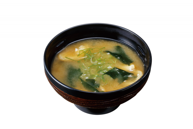 3位：みそ汁（40円）【びっくりドンキー2023年最新販売数（出食数）ランキングTOP10】【びっくりドンキー2023年最新販売数（出食数）ランキングTOP10】