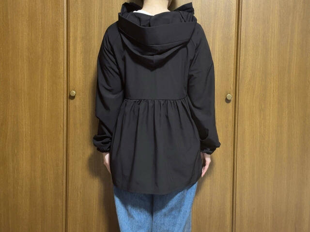 お尻がすっぽり隠れる丈で体型カバー効果◎！