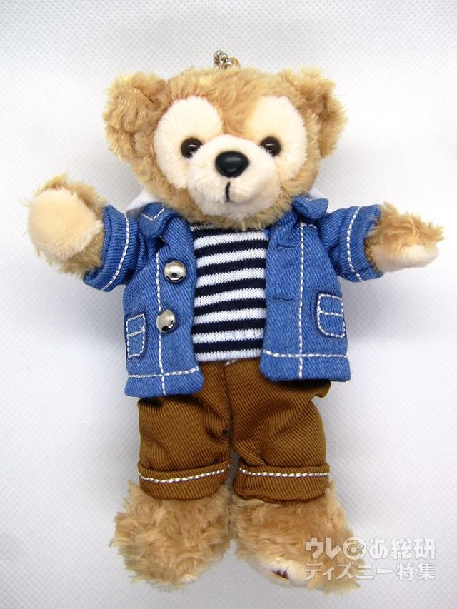 ぬいぐるみバッジ（ダッフィー）