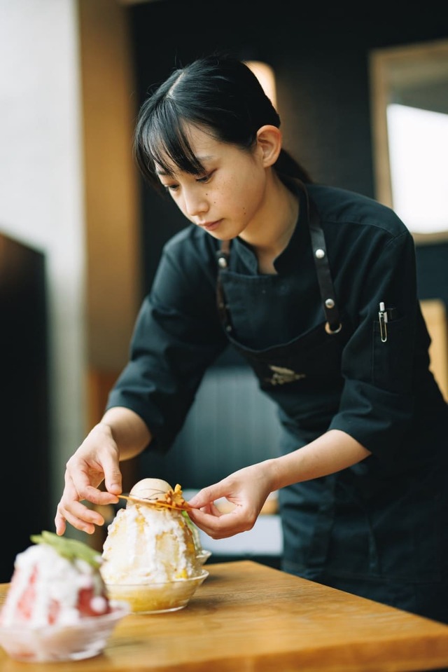 かき氷プロデュース　村田美月シェフ