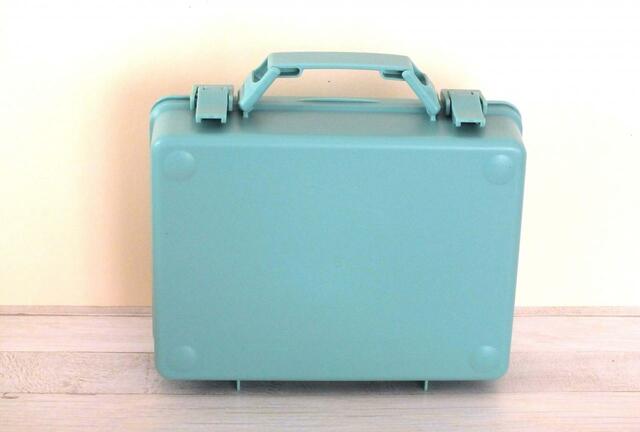 【カルディ　コーヒーで旅するトランクボックス】トランクボックスのバックサイド