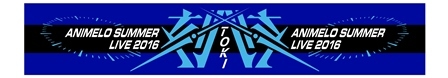 マフラータオル  TIME-SPACE NAVY　©Animelo Summer Live 2016/MAGES.