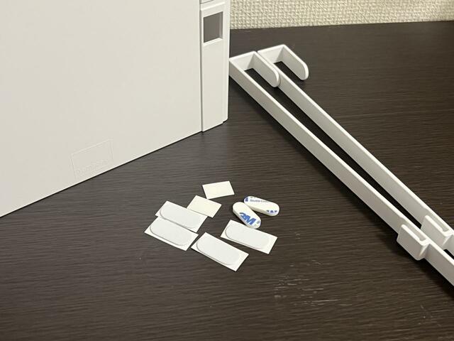 【山崎実業　tower　オールインワンホルダー】クッションはフック用と本体用があります