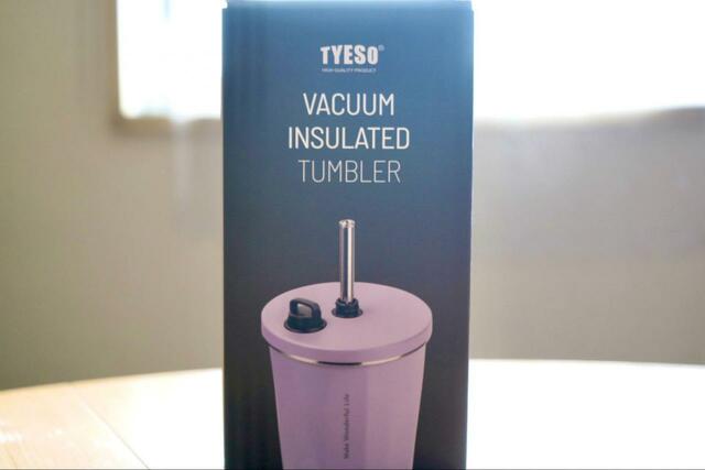 【TYESO タンブラー】600mlも入る大容量！