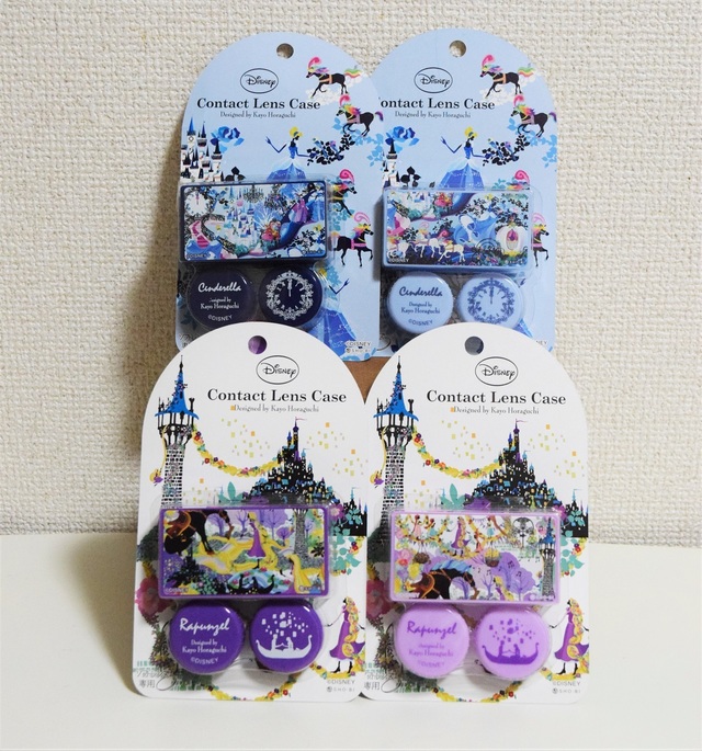 コンタクトケースは2柄ずつの展開。迷ってしまう可愛さ。