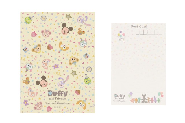 「 ダッフィー＆フレンズのフロム・オール・オブ・アス 」ポストカード＆ポストカードホルダー