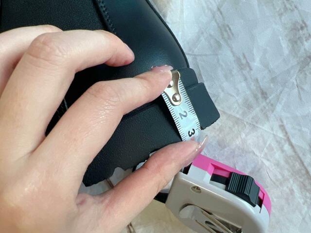 ソールの厚みは約3cm