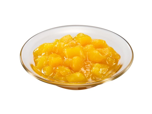 【ゴンチャ「FRESH マンゴー＆オレンジ」】ごろごろマンゴー果肉 120円