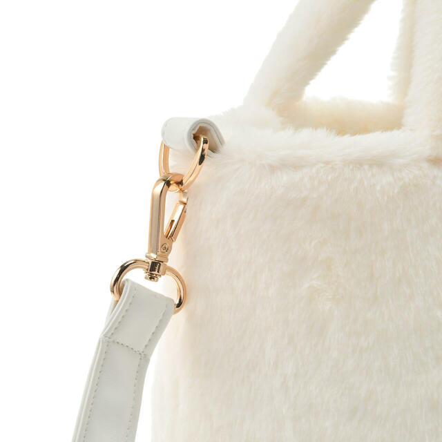 プーさん トートバッグ 2WAY WHITE POOH 4,900円