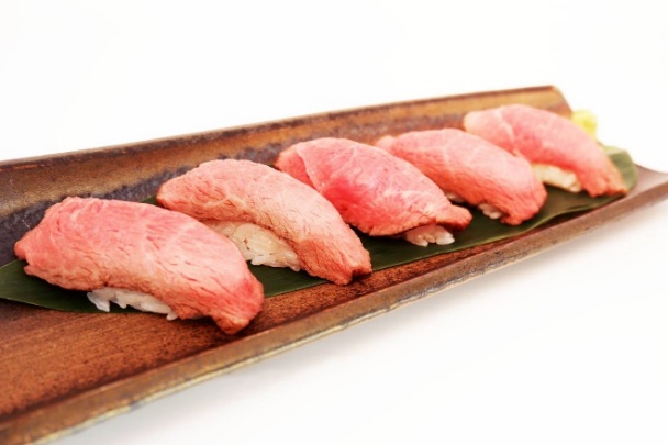 日本三大和牛！神戸ビーフの極上握り寿司