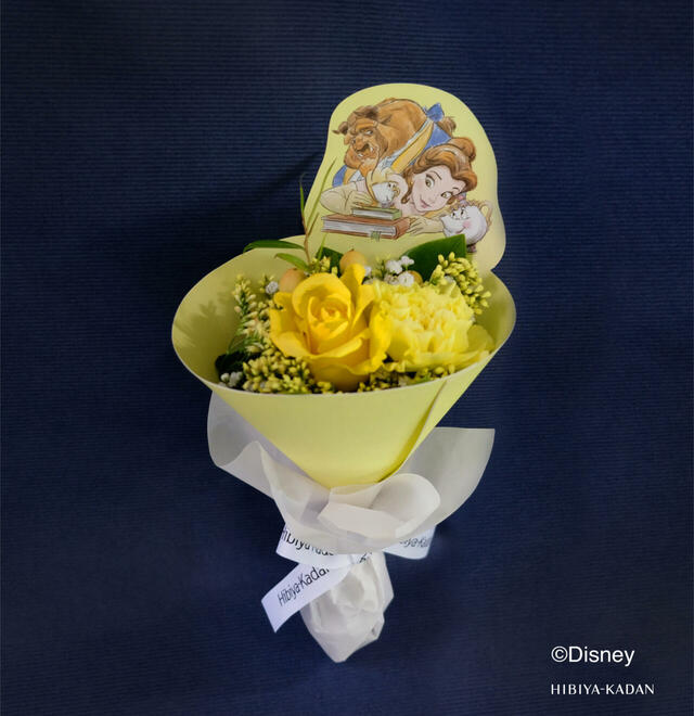 Disney Collection　美女と野獣　パピエブーケ  価格：1,870円（税込）