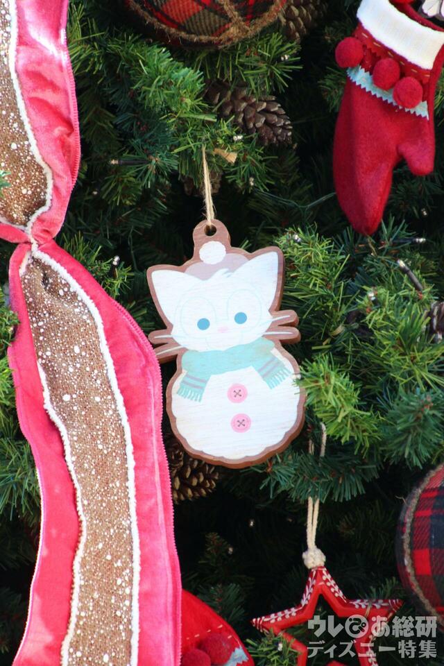 ダッフィーたちのクリスマスツリー