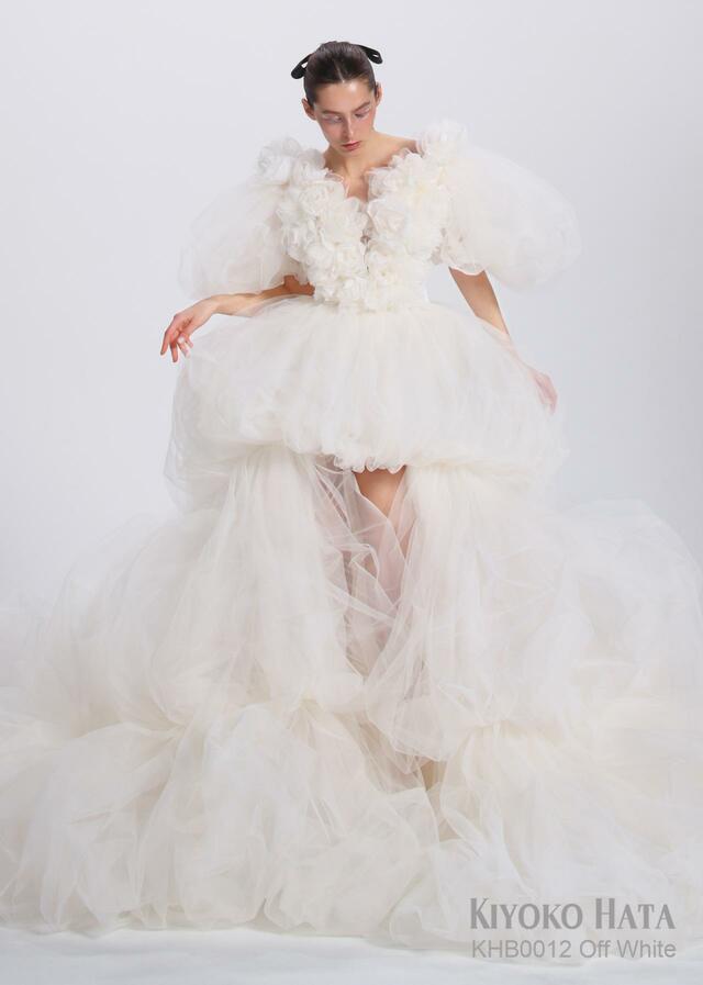 「KIYOKO HATA」新作ウェディングドレス KHB0012_OffWhite