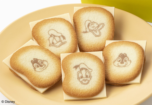 ドナルドダック、チップ＆デール/ショコラサンド 「見ぃつけたっ」 10枚入 1,404円｜Disney SWEETS COLLECTION by 東京ばな奈