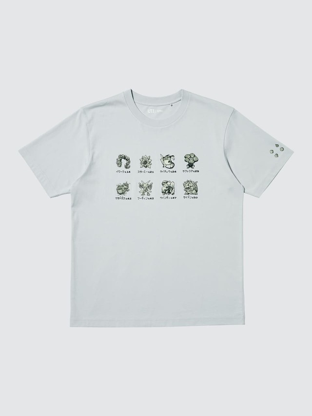 【ユニクロ「ポケモンUT」第2弾】「ポケモン UT」MEN 1,990円/実はこの8匹、すべてジムリーダーのポケモン