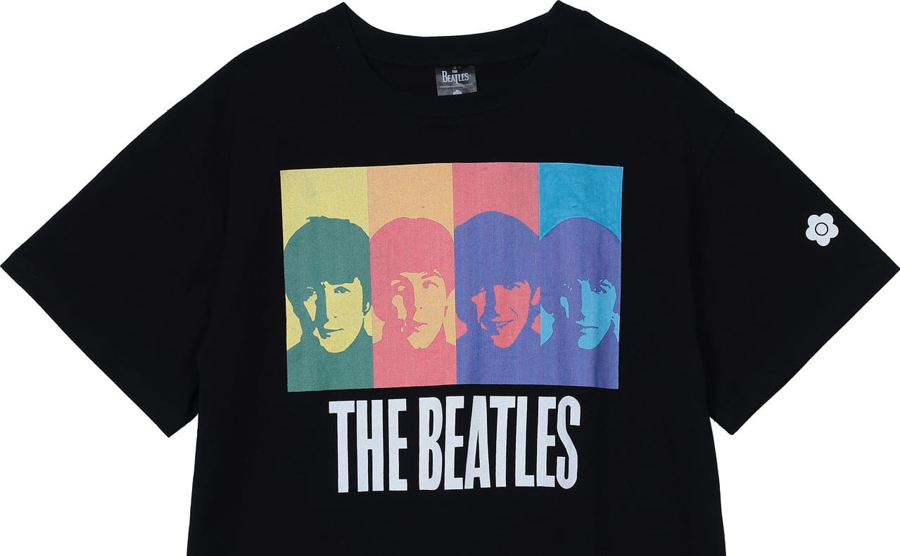 ビートルズの最強コラボTシャツでるよ！マリークワントから数量