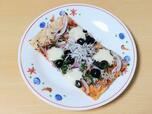 【コストコ しらす&モッツァレラピザ 1P 1580円】各素材の風味と食感をじっくり味わいたい