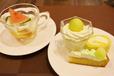 フルーツたっぷりの「Wメロンのカクテル」も食べよう。