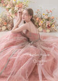 【クラウディア】「Lulu felice（ルル・フェリーチェ）」新作ウェディングドレス｜LU-1020_Pink