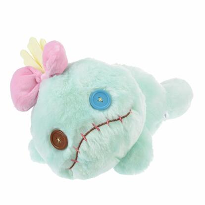 スクランプ　寝そべり ごろりん ぬいぐるみ　ディズニーストア この可愛さどういうこと…！？ディズニー寝ころびぬいぐるみが