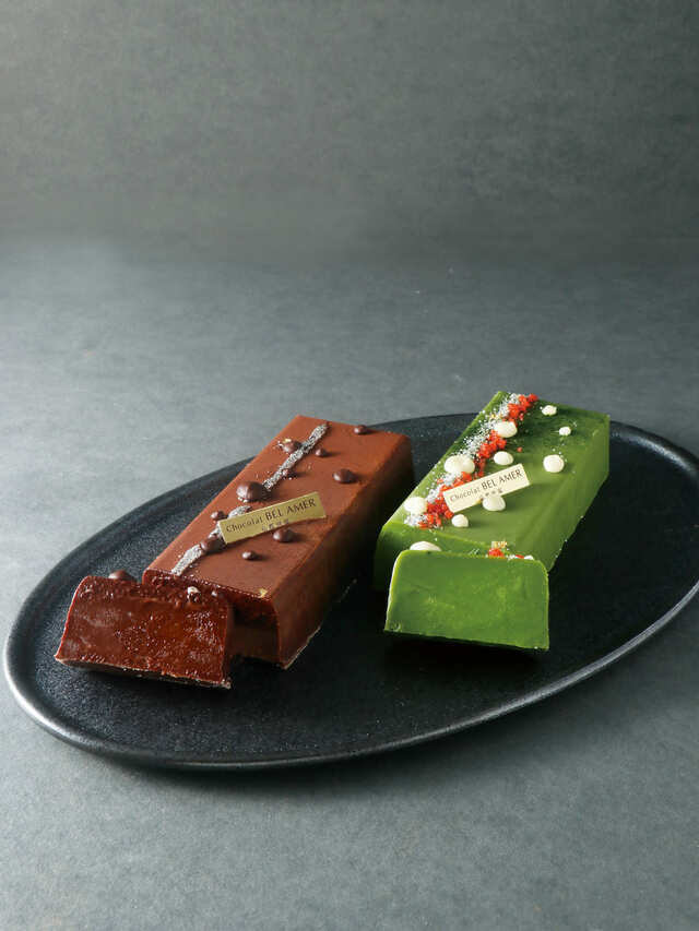 【ベルアメール 京都別邸】新商品「ショコラテリーヌ 柚子」「ショコラテリーヌ 抹茶」¥1,836