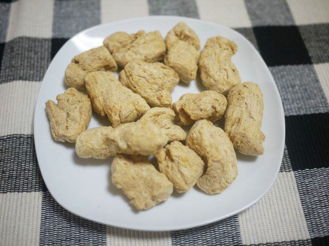 「大豆肉」の激ウマメニュー／こちらもスナック菓子のよう…