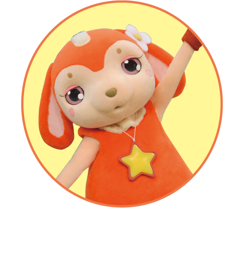 ガラピコぷ～ チョロミーの星のペンダント