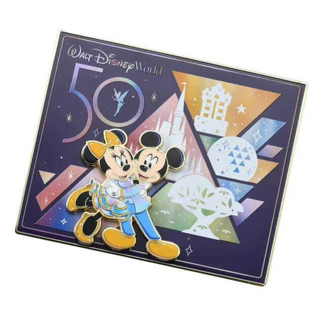 ミッキー&ミニー マグネット Walt Disney World 50th Celebration 2,420円