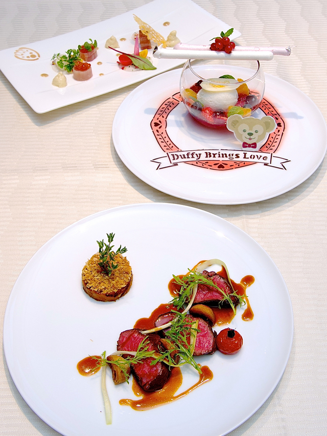 「オチェーアノ」ランチコース｜東京ディズニーシー・ホテルミラコスタ 2016年「スウィート・ダッフィー」※2016年2月14日（日）までのメニュー