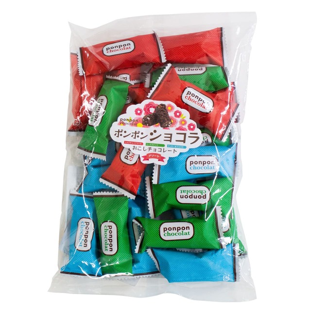 【あみだ池大黒「pon pon Ja pon」】「pon pon chocolat アソートパック」21本入 1,296円 / 30本入 1,836円 / 48本入 2,862円