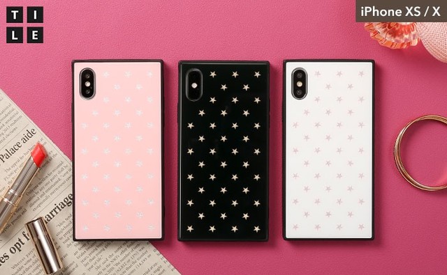 EYLE スクエア型iPhoneケース TILE（スター）