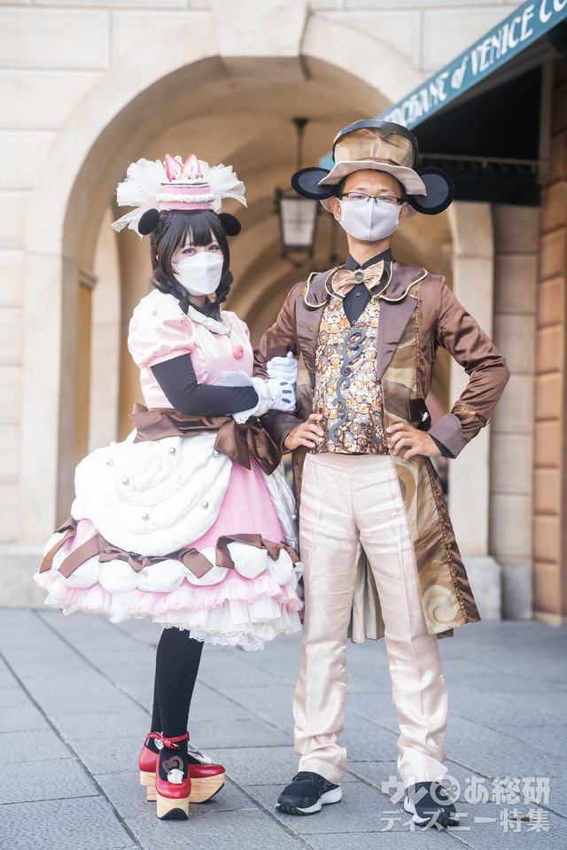 Dハロ 全身仮装 2022「テーブル・イズ・ウェイティング」ミッキーマウス&ミニーマウス