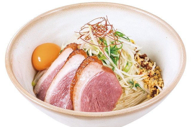 合鴨醤油和え麺