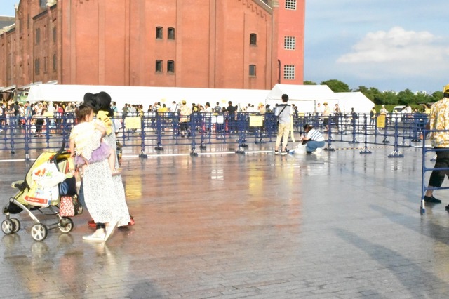 ご覧のとおりビショビショ