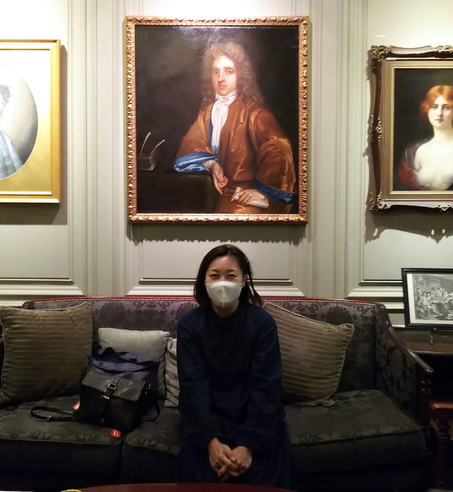 デートで来店していた韓国の女の子が撮ってくれました【『トッケビ』ロケ地巡り】