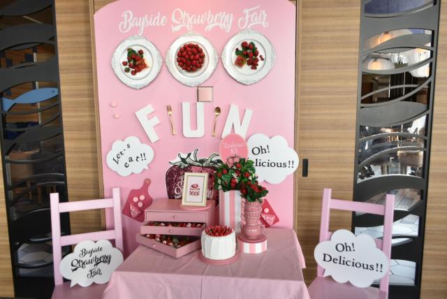 レストラン内にもフォトスポット！