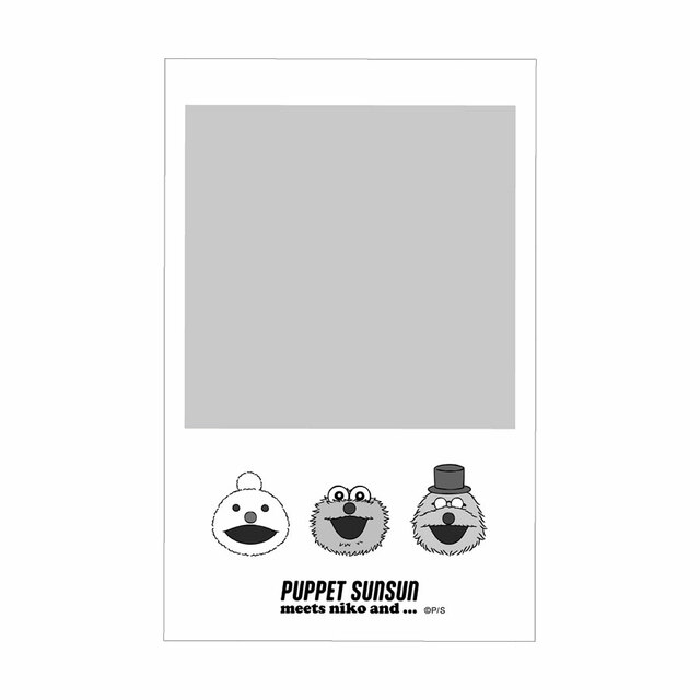 【パペットスンスン×niko and ...(ニコアンド)】一部店舗では期間限定でコラボ限定アートが入ったレシート写真機も体験できます♪