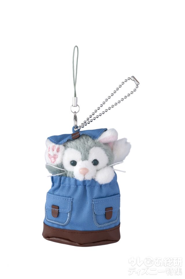 ぬいぐるみストラップ（ジェラトーニ）¥1,700｜「ダッフィーたちのかくれんぼ（Let's Play Hide and Seek）」