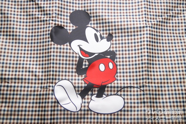 『オトナミューズ 2022年5月号』付録／クラブチェック柄にミッキーの大きなイラスト