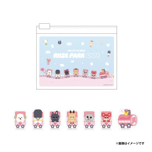 スライドポーチ＆ステッカーセット：1,650円（税込）