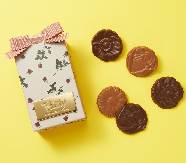 「Philly chocolate（フィリーチョコレート）」Rose Box （pink）／3,780 円