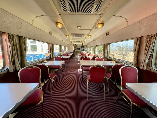 【ユメノバ】北斗星の食堂車。厨房もありました