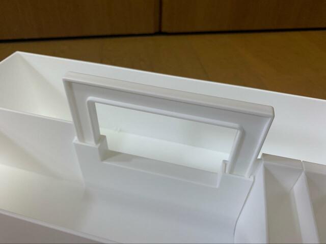 【ニトリ　ハコブNインボックス オフィス】取っ手を収納できる