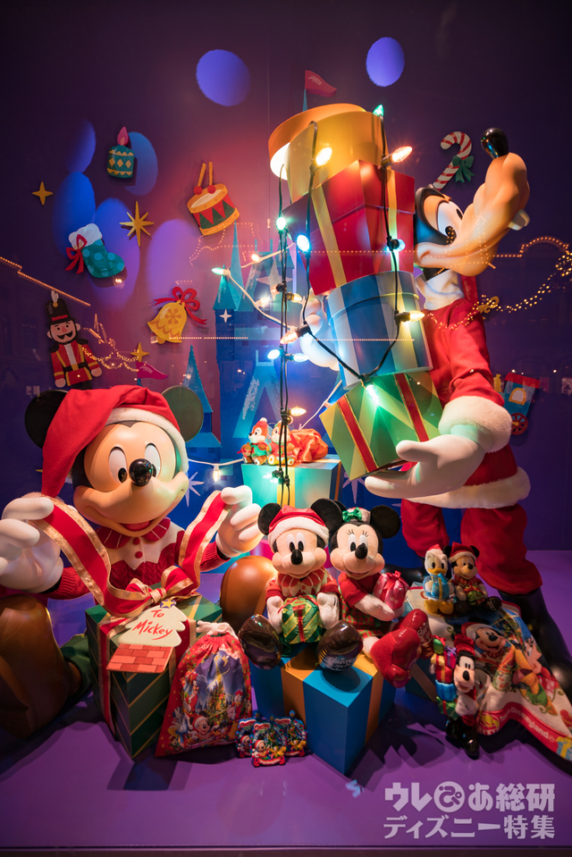 ワールドバザールのディスプレイ｜東京ディズニーランド2017年「クリスマス・ファンタジー」