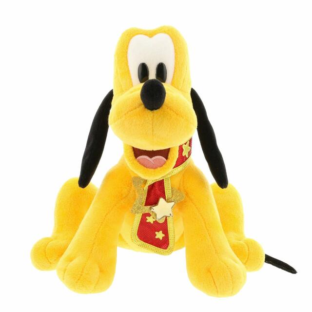 ぬいぐるみ 5,100円|サイズ:(座った状態)高さ約26cm|東京ディズニーリゾート40周年“ドリームゴーラウンド”スペシャルグッズ|発売日:2023年4月10日(月)|販売店舗:東京ディズニーランド「グランドエンポーリアム」、東京ディズニーシー「エンポーリオ」