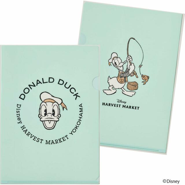 ドナルドダッグクリアファイル ¥550|Disney HARVEST MARKET(ディズニー・ハーベスト・マーケット) By CAFE COMPANY
