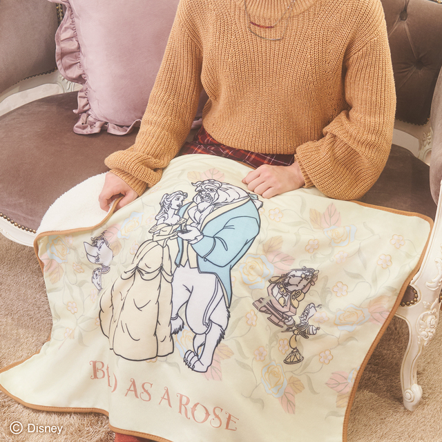 B賞 <美女と野獣> ブランケット