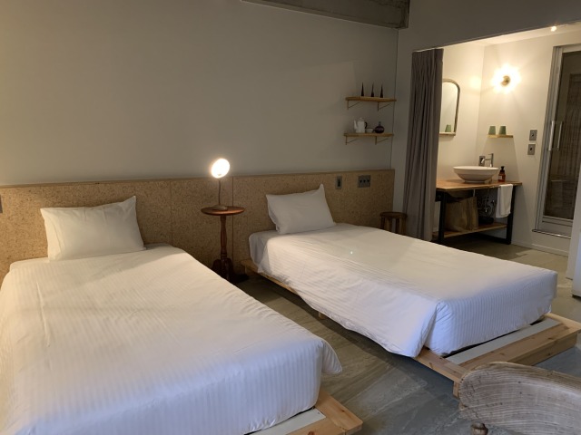 広々としてアースフレンドリーツインルーム